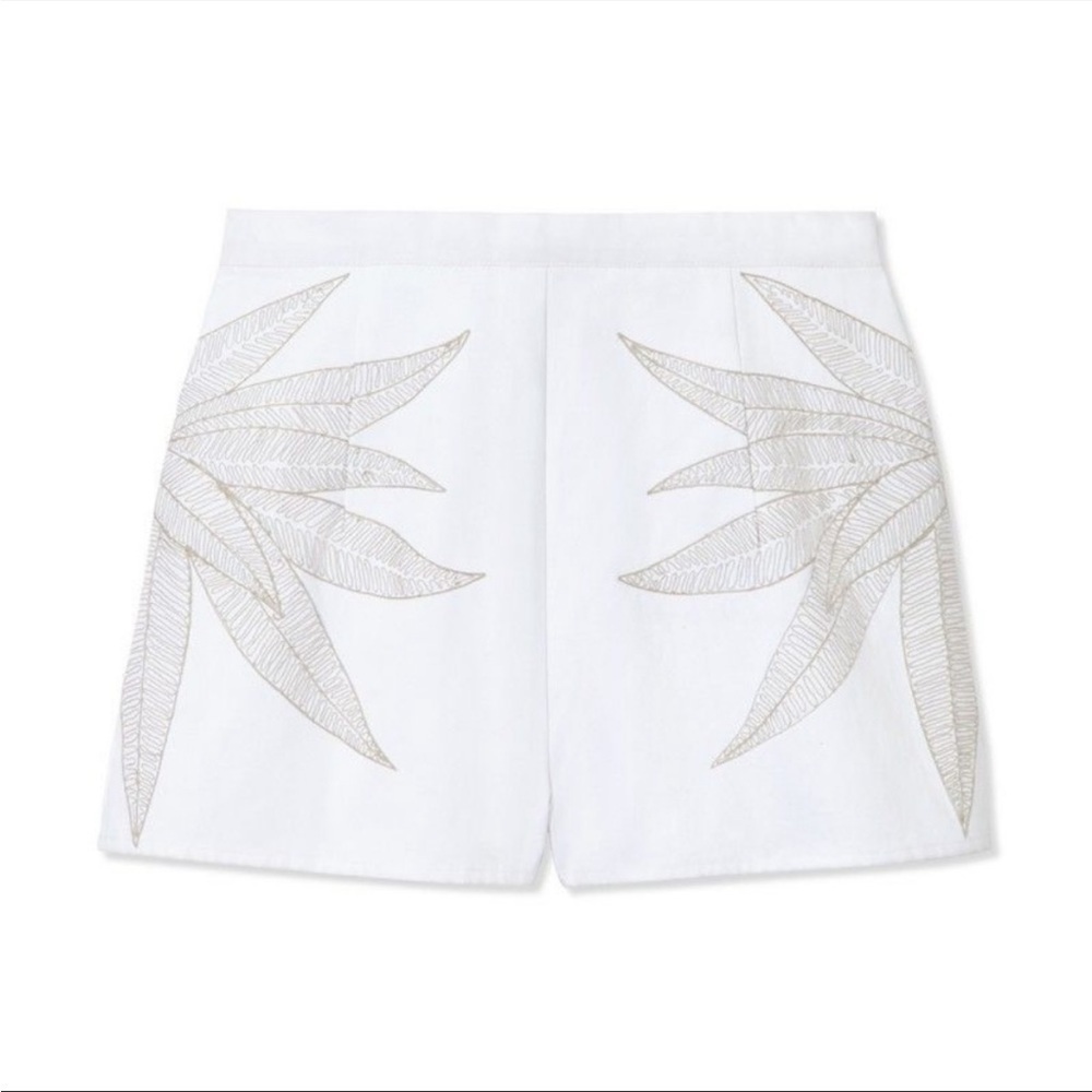 Mara Hoffman shorts excellent- perfect preowned embroidered - Picture 2 of 2